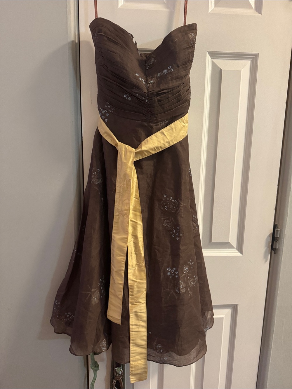 Vintage Anthropologie Odille Peppermint Tea Dress
